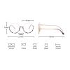 2pcs outdoors Transition Sunglasses Photochromic Bifocal Reading Glasses Women Men Fashion Readers Sunglasses (2PCS-black&leopard, 4, multiplier_x) view 4