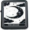 Custom Tarot Card - 24 Major Arcana Cards Available Laser Engraved Unique Collectible s Infinity Black Matt Windproof Lighters! (The-Moon) - Christmas, Halloween & Valentines Day Gift view 1