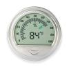Digital Thermometer Hygrometer Humidity Temperature Meter for Cigar Round Shape M4YD (Color : Silver) view 1