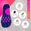 Stretch Plantar Fasciitis Socks, Arch Support, Pink, L-XL, 2-Pack view 4