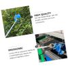 Angoily 2pcs Reaching Wheelchair Tongs Gardening Heavy Handle Clip Reacher Fire Use Oven Foldable Steel Cleaning Home Grabber Extension Coal Garbage Metal Assist Rubbish Arm view 3