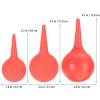 Healifty Rubber Suction Bulb Dust Blower 4.72 Inch Air Blowing Ball for Ear Syringe Cleaning and Electronic Device Dust Removal view 2
