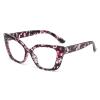 2pcs Womens Bifocal Reading Glasses Transition Photochromic Reading Sunglasses Computer Presbyopia Anti Glare (2pcs-flower&black, 0, multiplier_x) view 4