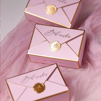 20Pcs Candy Box Cookie Gift BoxesRomantic Wedding Favors Cute Chocolate Box for Wedding Bridal Birthday Party Supplies -Purple