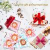 COQOFA 100 Pcs Star Printed Sealable Gift Wrap Cello Cellophane Bags Self sealing Adhensive Treat Bags Party Favor bags (4x6inch, Pink) view 4