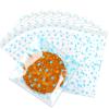 COQOFA 100 Pcs 5x7 In Star Self-Sealing Cellophane Treat Bags, Clear Cookie Bags Candy Bags Resealable Cellophane Gift Bags Goodie Bags Plastic Party Favor Bags for Wedding,Birthday,Baby Shower (Blue) view 1
