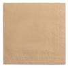 Eco Brown Beverage Napkins, 2-Ply Disposable Paper Napkins-Bar, Cocktail, Weddings, Birthday, EU Made, (300 Count) view 2
