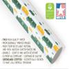 Yellow Green Recycling Garbage Truck Gift Wrap Thick Wrapping Paper Trash Man Theme Birthday Party Decor (12 foot x 30 inch roll) view 4