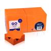 Sun Orange Beverage Napkins, 2-Ply Disposable Paper Napkins-Bar, Cocktail, Weddings, Birthday, EU Made, (300 Count) view 1