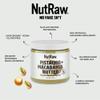 NutRaw Organic Pistachio Macadamia Butter, 2 Pack (8oz Jars)  Vegan Pistachio Macadamia Spread with 5g Plant Protein  Clean Ingredient Nut Butter, Gluten Free, No Added Sugar, No Seed Oils view 3