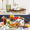 150 Bird Cocktail Beverage Napkins 3 Ply Bar Square Disposable Party Napkins Dessert Coffee Drink Napkins Guest Paper Hand Towels for Bathroom Wedding Tea Party Table Decoupage Napkins view 3