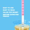 Easy@Home Ovulation & Pregnancy Test Strips Kit: 25 Ovulation Tests 10 Pregnancy Tests & 35 Large Urine Cups - Powered by Premom Ovulation APP | 25LH + 10HCG + 35 Urine Cups view 3
