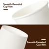 YEEHAW 100 Pack 16 oz Disposable Coffee Cups with Lids, Heat & Leak-proof Paper Cups, to Go Coffee Cups for Hot & Cold Beverage view 3