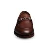 Allen Edmonds Randolph Bit Shoes for Men  Leather Construction  Cushioned Insole  Slip-On Dark Chili 11.5 3E view 2