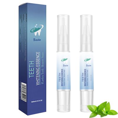 Teeth Whitening Essence Pen for Cleaning Teeth Stains, Freshening Breath and Reducing Yellowing (2pcs)