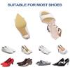 BHXANZOU Shoe Grips on Bottom of Shoes,Non-Slip Shoe Pads & Grips - Self-Adhesive Sole Protectors for Shoes and Heels,Sole Guard to Protect & Restore Shoe Soles3.5"x2.5",Yellow 10Pcs view 2