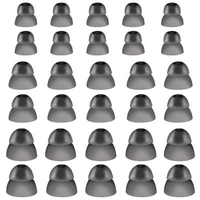 30 Pcs Silicone Hearing Aid Domes Hearing Aid Ear Domes Hearing Aid Power Domes Ear Tips for Resound Sure Fit Style RIC RITE and Open Fit BTE Hearing Amplifier(Large, Medium, Small)