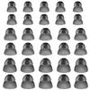30 Pcs Silicone Hearing Aid Domes Hearing Aid Ear Domes Hearing Aid Power Domes Ear Tips for Resound Sure Fit Style RIC RITE and Open Fit BTE Hearing Amplifier(Large, Medium, Small) view 1