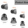 30 Pcs Silicone Hearing Aid Domes Hearing Aid Ear Domes Hearing Aid Power Domes Ear Tips for Resound Sure Fit Style RIC RITE and Open Fit BTE Hearing Amplifier(Large, Medium, Small) view 3