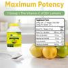 C-Salts Vitamin C Powder - 100% Pure Buffered Ascorbic Acid Powder for Daily Immune Support - Stomach-Friendly Organic Vegan Non-GMO Sugar-Free - 272 Servings 4000mg Per Serving - Lemon Lime, 26oz view 3