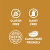 Fatworks Pasture-Raised Bison Tallow, 100% American Bison, Premium Cooking Oil, Keto, Paleo, WAP, WHOLE30, 14 oz. (2 Pack) view 3