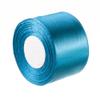 Blue Ribbons for Crafts Gift Ribbon Satin Solid Ribbon Roll (Turquoise) view 2