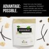 Possible Protein Powder - Muscle Growth & Recovery Support - Plant-Based Protein - Essential Amino Acids & BCAAs - Vegan, Gluten-Free & USDA Organic - Vanilla, 1.25 Pound (Pack of 2) view 3