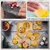 YVPSI Self Adhesive Cookie Bags Clear Cellophane Treat Bags with Seal Thank You Labels for Packaging Candy Bakery Snacks Gift Giving Party Favor(White Polka Dot) (white dot) view 3