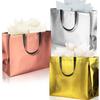 BLEWINDZ 18Pcs Present Gift Bags Large Size with Tissues, 13" Reusable Tote Bags for Goodie, Wedding, Bridesmaid, Birthday, Christmas view 1