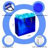 BLEWINDZ 18Pcs Blue Gift Bags Large Size  13" Reusable Party Favor Bags With Tissues - Goodie Bag for Christmas, Birthday, Baby Shower, Wedding view 2