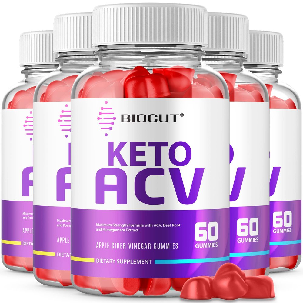 (5 Pack) Biocut Gummies - Official Biocut Formula, Vegan Non GMO - BiocutKeto Gummies, BiocutACV, Biocutketoacv AVC Gummies, With Beet Root Juice, Pomegranate Juice, Vitamin B12, Biocut (300 Gummies)