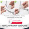 Cushion and Short Hose for N20 Large, Frame is Needed for Connect (NOT INCLUDED), N20 Nasal Cushion with Tube Supplies, Soft and Full Air Seal, MEDICOLOR Supplied view 2