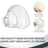Cushion and Short Hose for N20 Large, Frame is Needed for Connect (NOT INCLUDED), N20 Nasal Cushion with Tube Supplies, Soft and Full Air Seal, MEDICOLOR Supplied view 4