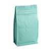 50 Pieces 1 LB Blue Green Coffee Bags with Aluminum Foil Liner Pack of 50, High Barrier Coffee Pouches with Degassing Valve, Ziplock Food Storage Bags with Pull Tape, 16oz/1lb/500gram view 1