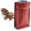 100 Count 12oz Red Coffee Bags with Aluminum Foil Liner, High Barrier Coffee Pouches with Degassing Valve, Ziplock Food Storage Bags with Pull Tape, Pack of 100, 12oz/0.75lb/340gram view 3