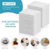 Wet Mop Pads Refills for Floor Cleaning Sweeper Wet Refills Disposable moist Mopping Cloth Wipes for Wood Hardwood Tile(160 Pcs) view 4