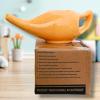 2activelife Yoga Neti Pot for Sinus & Congestion Cleaning| Microwave and Dishwasher Friendly | Leak Proof Durable Ceramic Neti Pot| Nasal Wash Handcrafted Durable Ceramic - Orange view 2