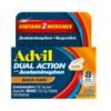 Advil Dual Action Back Pain Caplets Delivers 250mg Ibuprofen and 500mg Acetaminophen Per Dose for 8 Hours of Back Pain Relief - 18 Count view 1