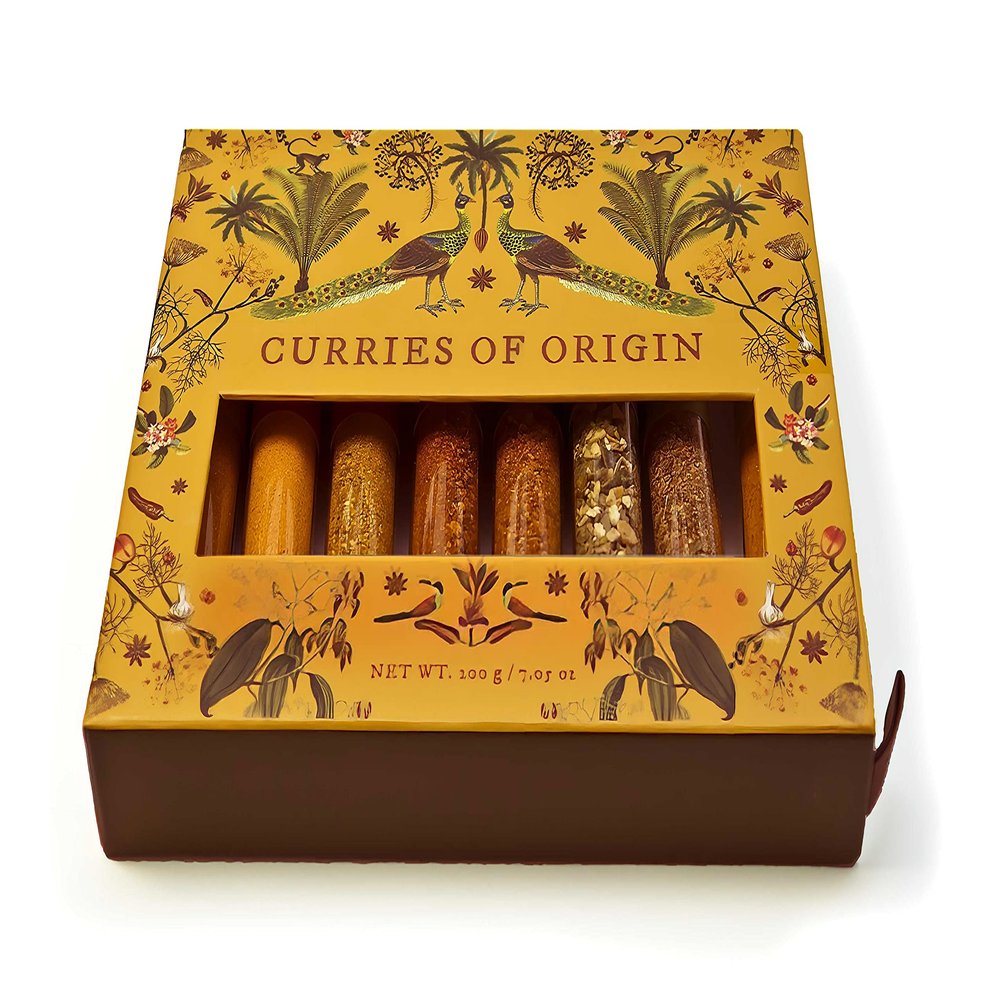eat.art Curries of Origin, 8 Pack | Gift Set for all Occasions | Gift for Men | Gift for Women | Spice Blends for Perfect made at home unique Curry Dishes