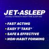Jet Asleep Double Strength Nighttime Sleep Aid 100 Caplets (2) view 2