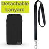 AGOZ Around The Neck Hanging Open Top Case w/Detachable Safety Lanyard Sling Compatible with Freestyle Libre 3 Reader,Freestyle Libre 2, Dexcom G6, CGM Glucose Monitor Case Cover, Insulin Pump Holder view 2