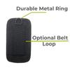 AGOZ Around The Neck Hanging Open Top Case w/Detachable Safety Lanyard Sling Compatible with Freestyle Libre 3 Reader,Freestyle Libre 2, Dexcom G6, CGM Glucose Monitor Case Cover, Insulin Pump Holder view 3