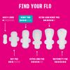 Flo - Night Menstrual Pads (40 Pack) - Organic Bamboo Period Pads for Women - Heavy Flow - Leak Locking - Winged, Ultra-Thin - Absorbent, Soft & Breathable - Plant Based  Vegan, Cruelty Free view 2