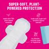 Flo - Night Menstrual Pads (40 Pack) - Organic Bamboo Period Pads for Women - Heavy Flow - Leak Locking - Winged, Ultra-Thin - Absorbent, Soft & Breathable - Plant Based  Vegan, Cruelty Free view 3