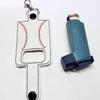 Bow Wow Pet Wear Sports Inhaler Holder Key chain Key Fob Baseball Basketball Volleyball Soccer view 3