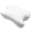 DMI CPAP Memory Foam Sleep Aid Pillow, Suitable for All CPAP Masks, Reduces Mask Pressure and Air Leaks, Aligns Neck, Shoulders, and Spine, Hose Tether, High Rebound Foam, FSA & HSA Eligible view 1