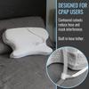 DMI CPAP Memory Foam Sleep Aid Pillow, Suitable for All CPAP Masks, Reduces Mask Pressure and Air Leaks, Aligns Neck, Shoulders, and Spine, Hose Tether, High Rebound Foam, FSA & HSA Eligible view 2