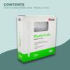Disposable Clear Plastic Forks, Plastic Cutlery: Utensils for Parties, Picnics, Office Home & School - 100 Count view 2