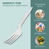 Disposable Clear Plastic Forks, Plastic Cutlery: Utensils for Parties, Picnics, Office Home & School - 100 Count view 4