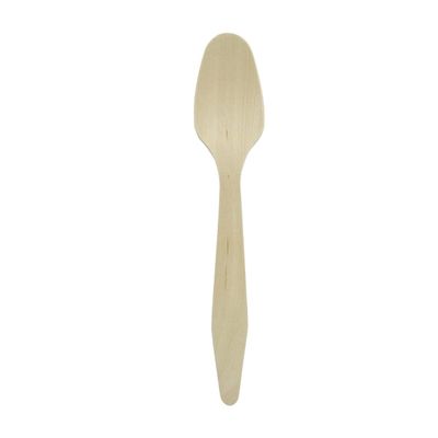 Packnwood 210CVB193- wooden spoon Heavy Duty Elegant Utensils Cutlery Alternative To kitchen utensil set,Biodegradable Bamboo Perfect for Serving,Tasting,Eating,Wedding & Parties -7.3in [1000 Pack]